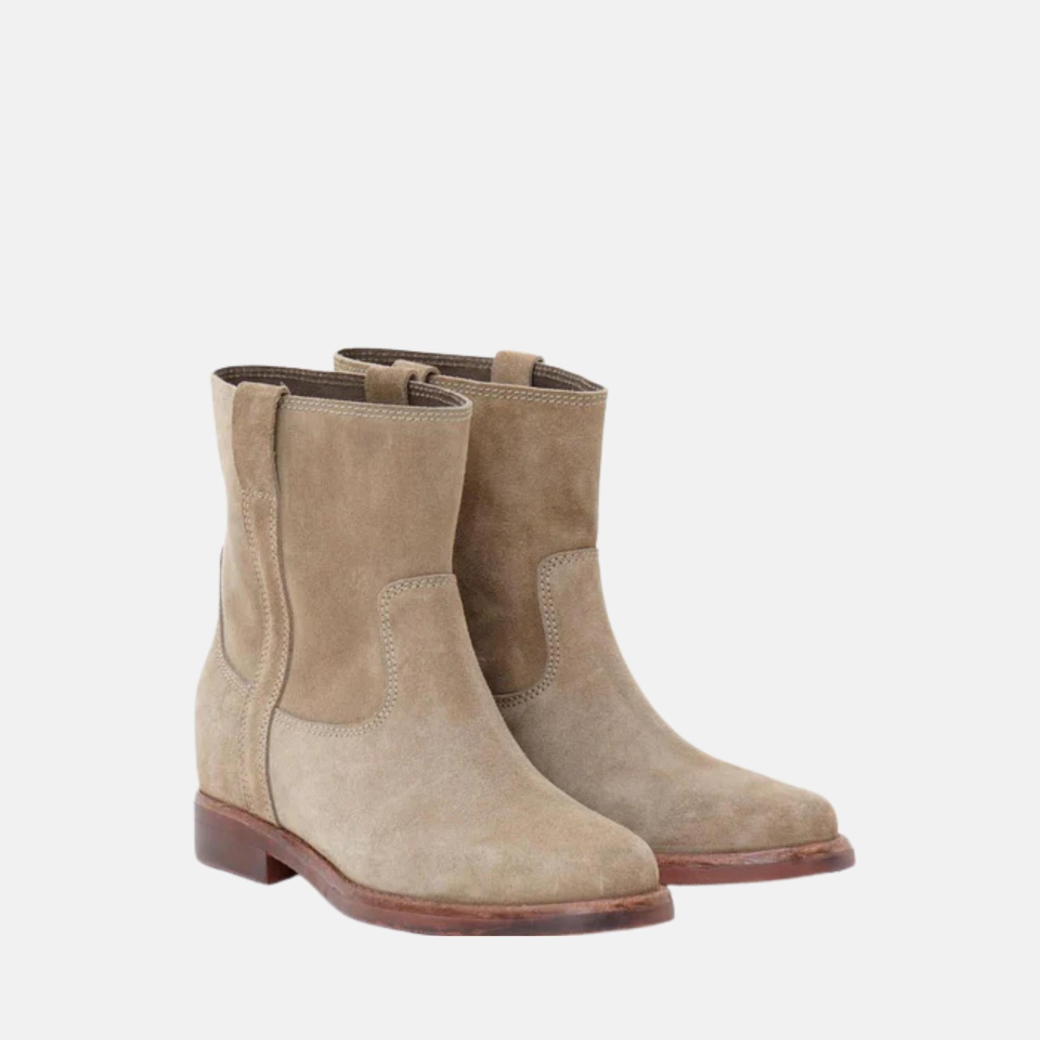 Susee Camargue Ankle Boots In Calf Leather