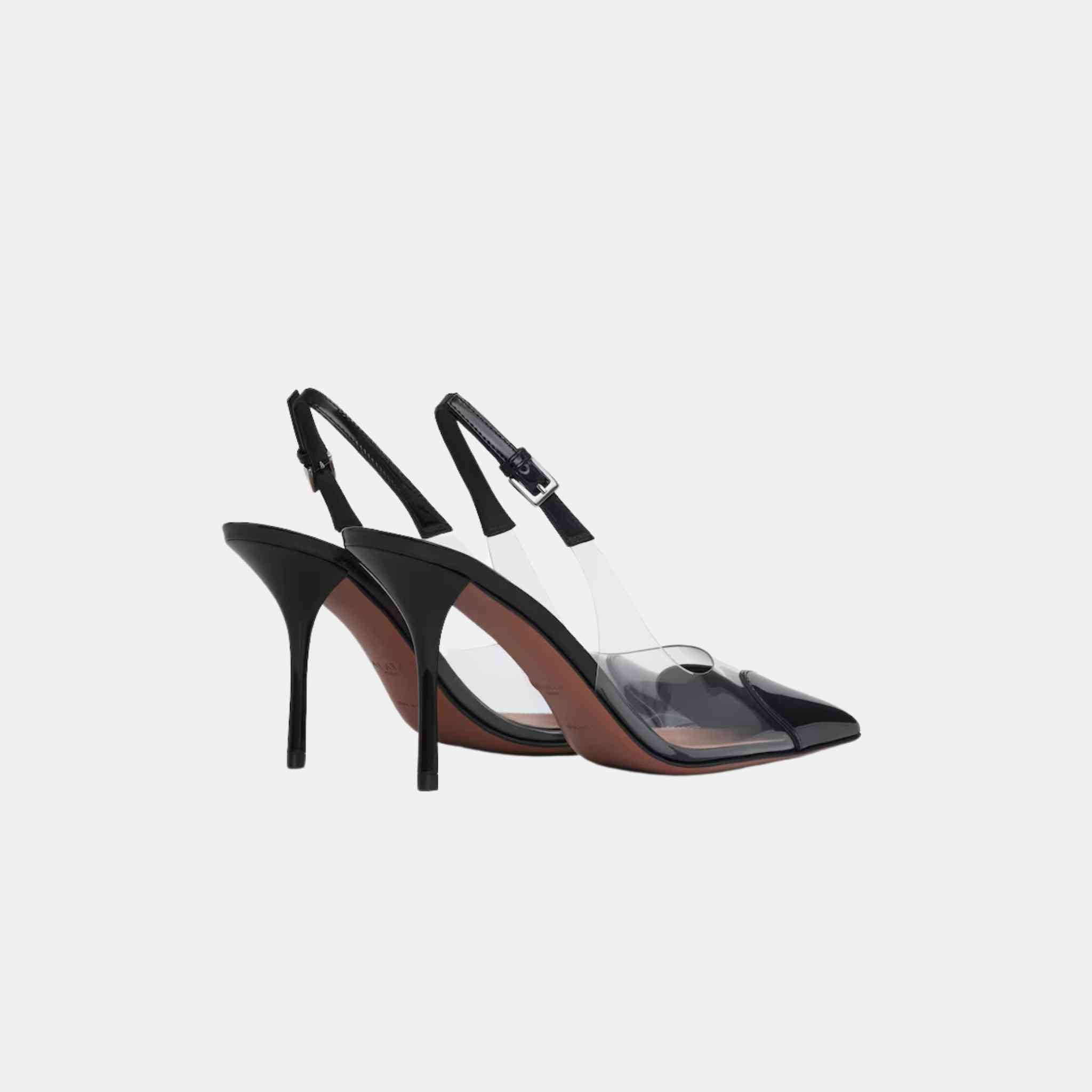 Le Coeur Slingbacks In Patent Lambskin