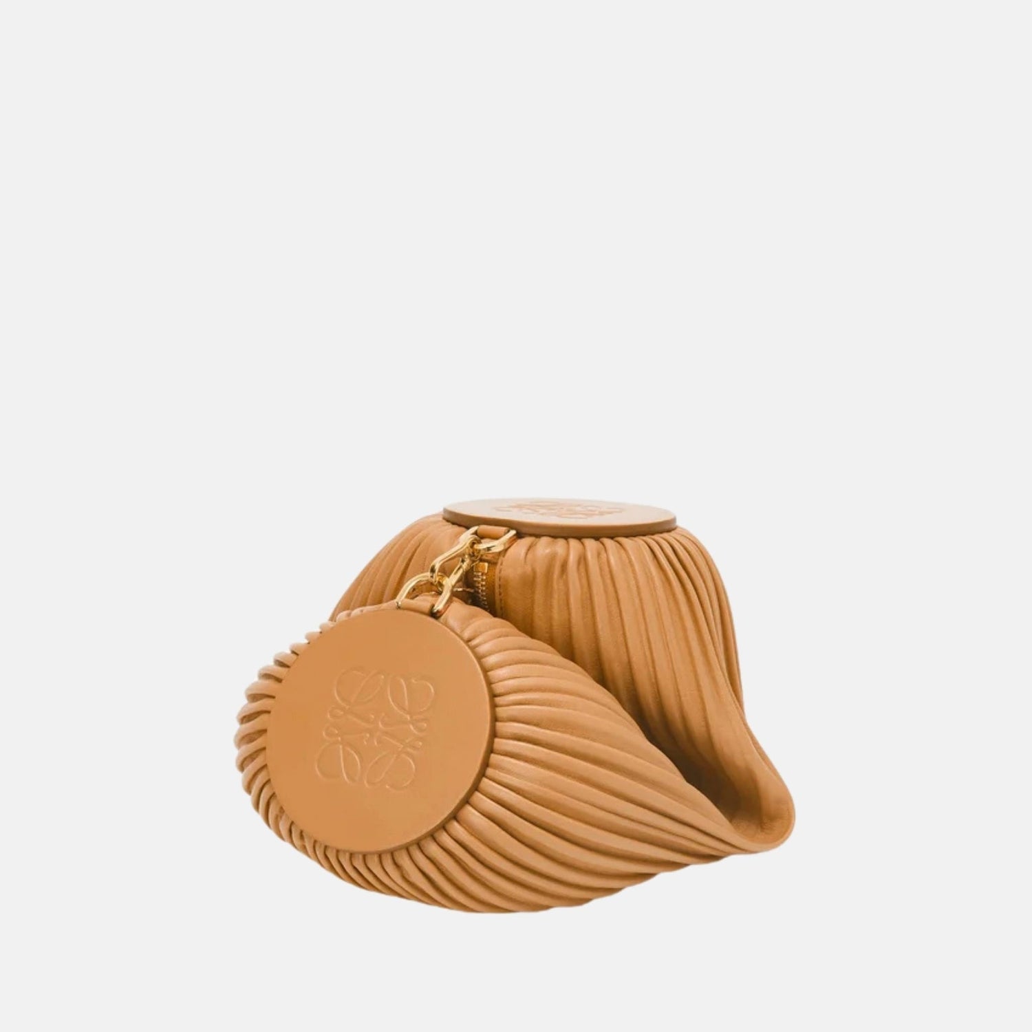 Bracelet Pouch in Pleated Nappa Lambskin