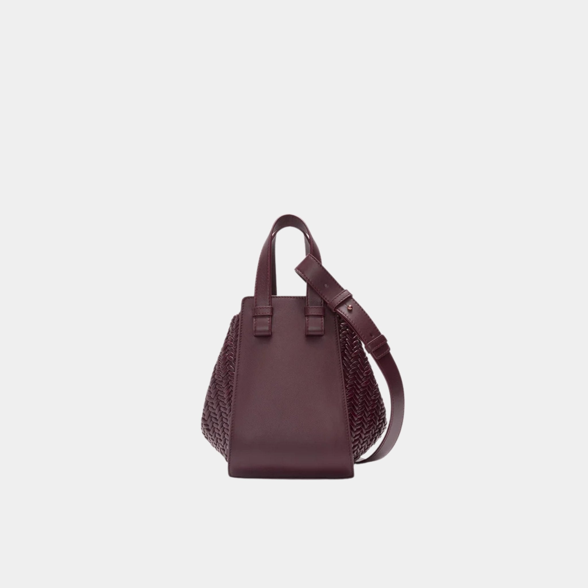 Compact Hammock Bag In Calfskin