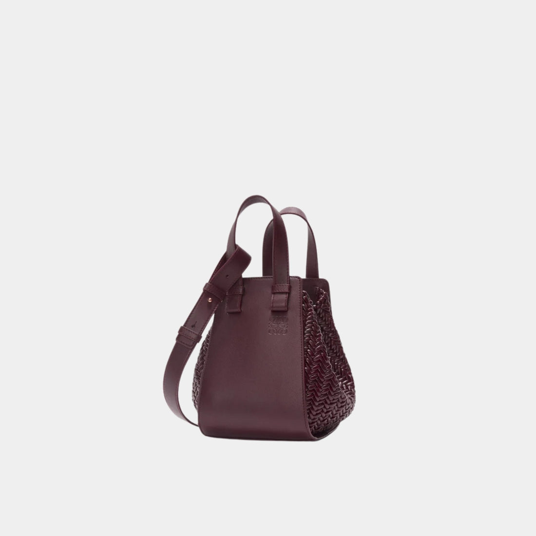 Compact Hammock Bag In Calfskin