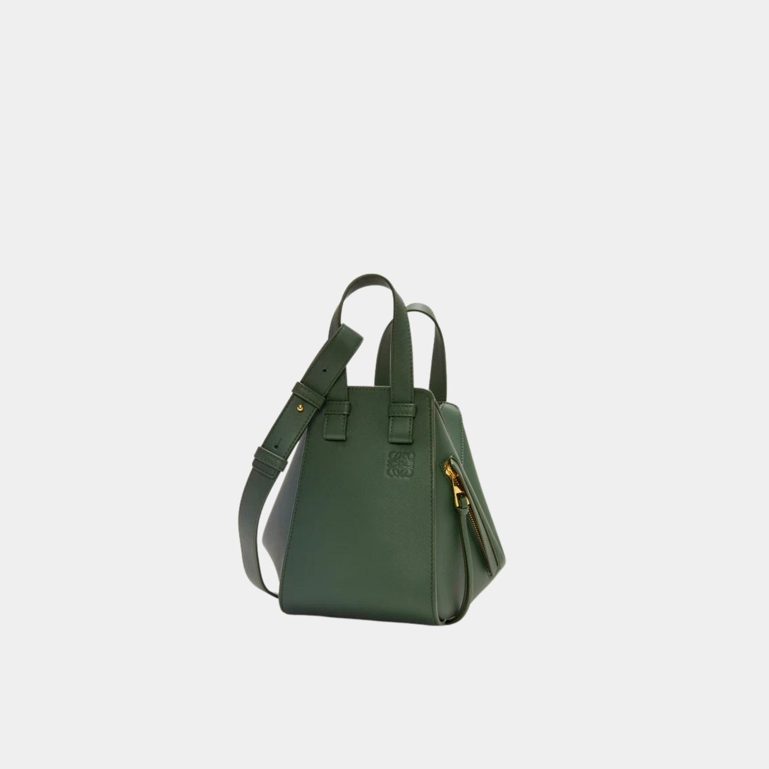 Compact Hammock Bag In Classic Calfskin