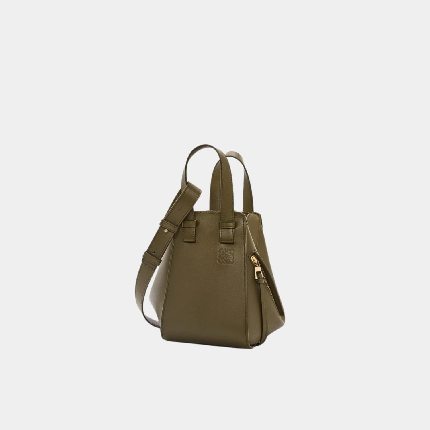 Compact Hammock Bag In Classic Calfskin
