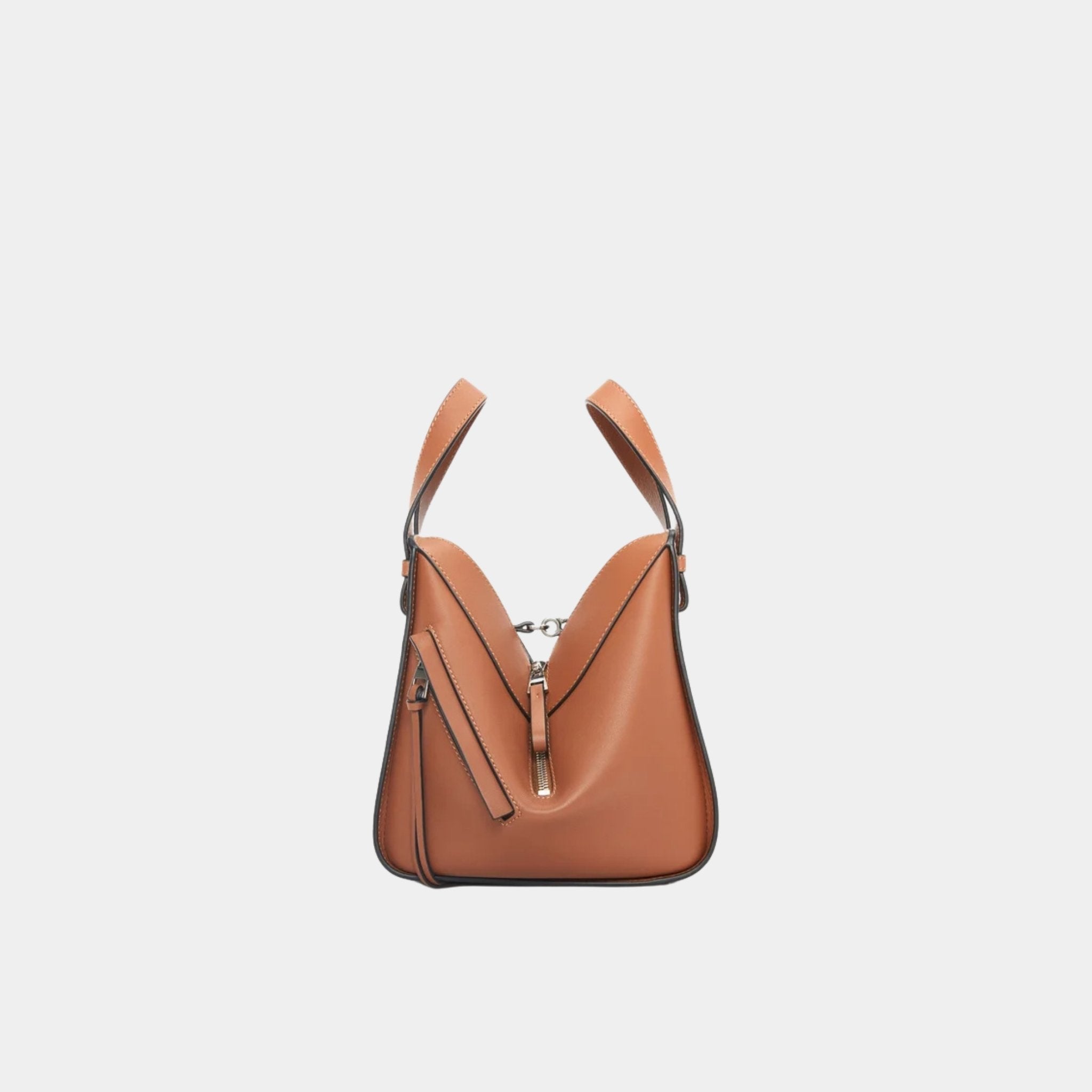 Compact Hammock Bag In Classic Calfskin