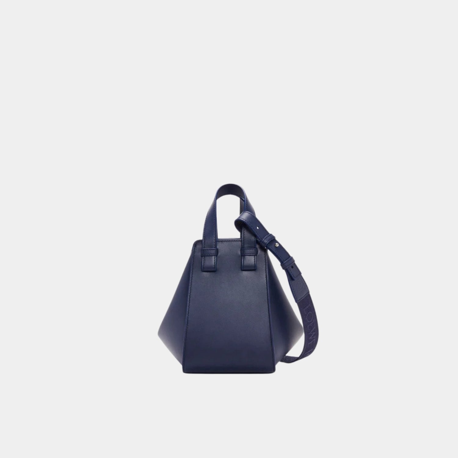 Compact Hammock Bag In Satin Calfskin