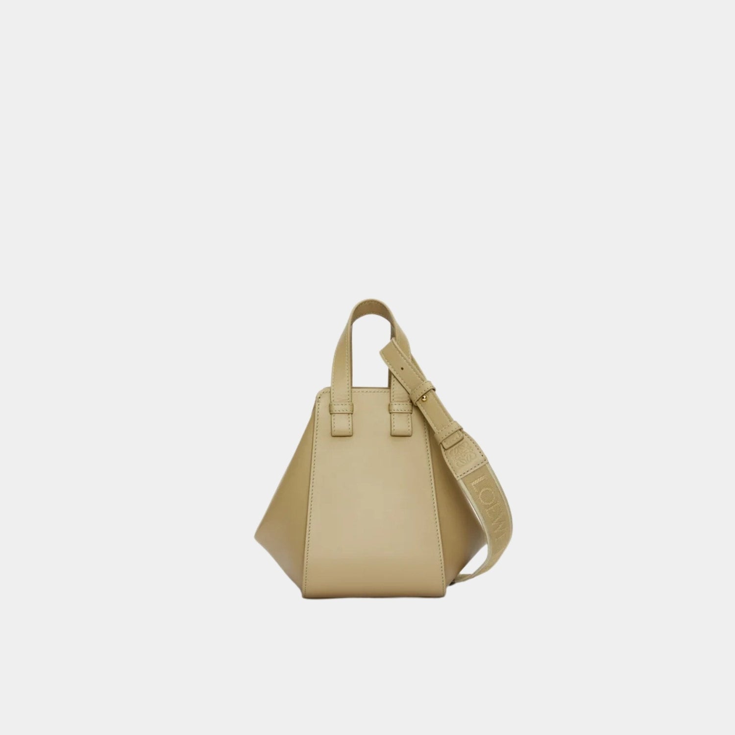 Compact Hammock Bag In Satin Calfskin