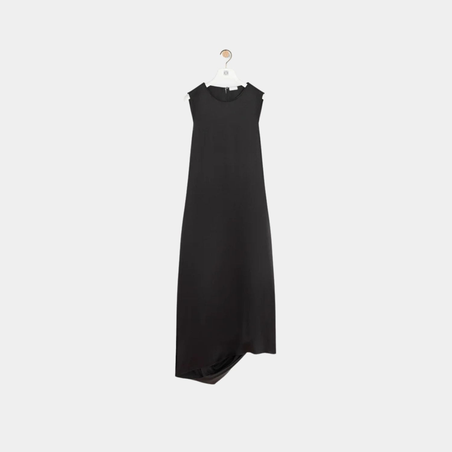 Draped Dress in Silk