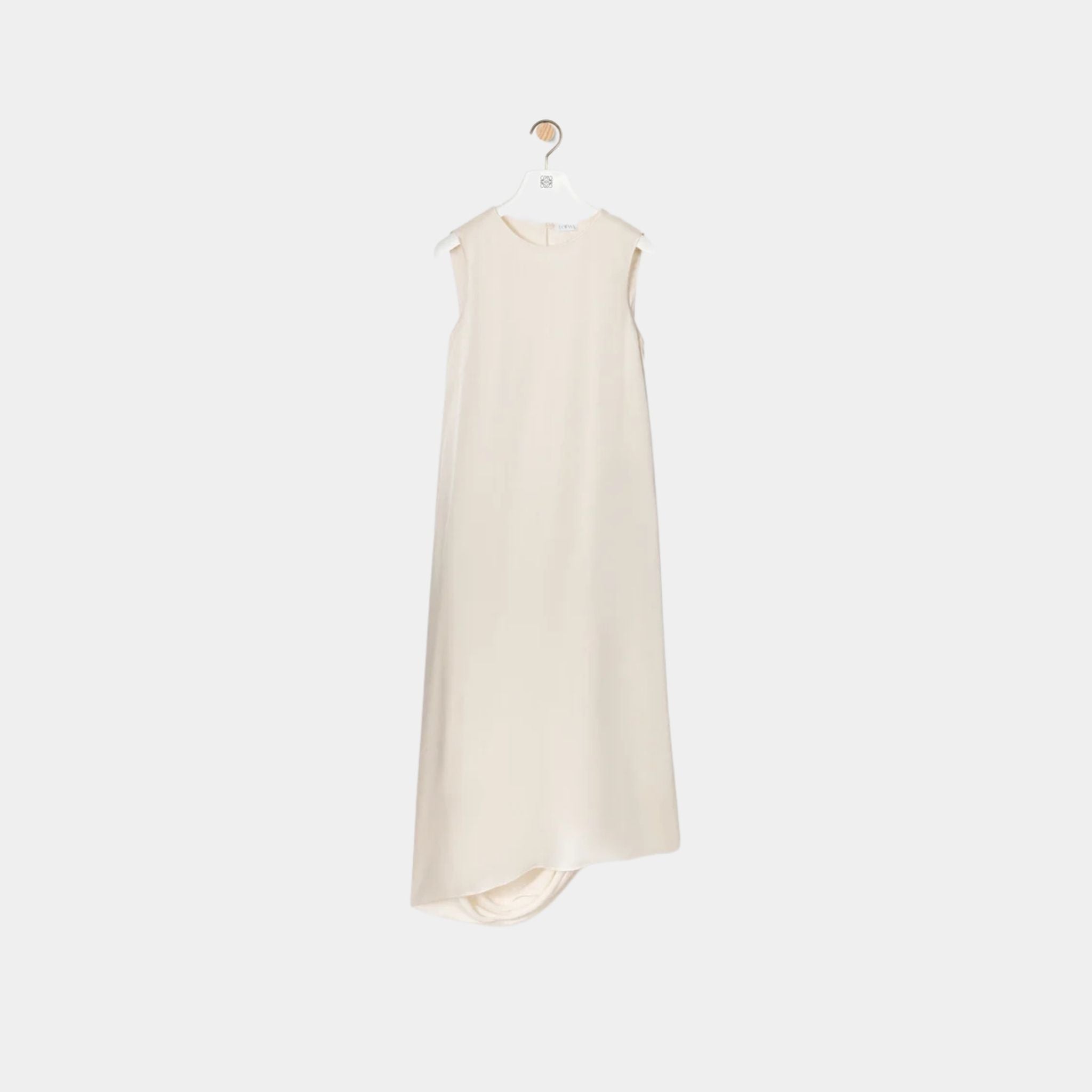 Draped Dress in Silk