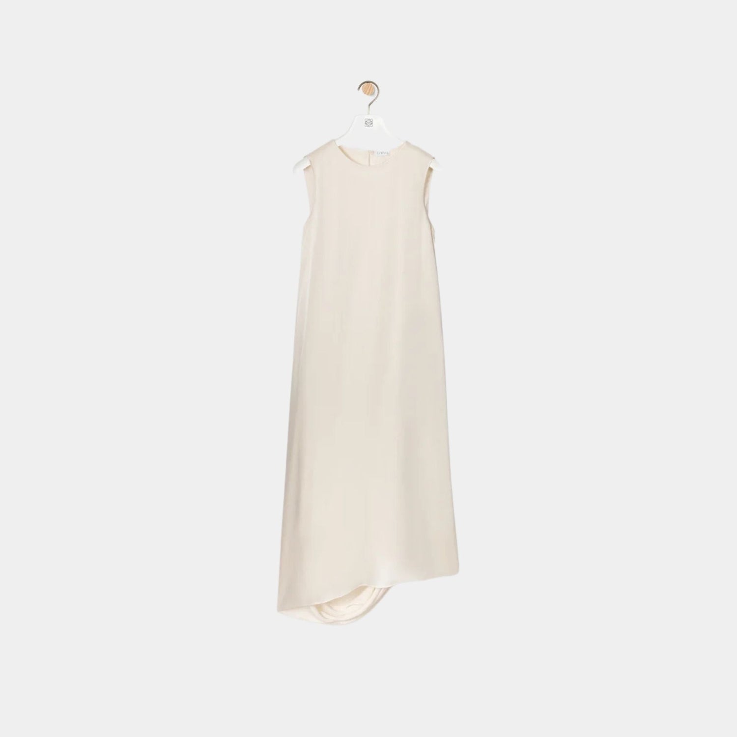 Draped Dress in Silk