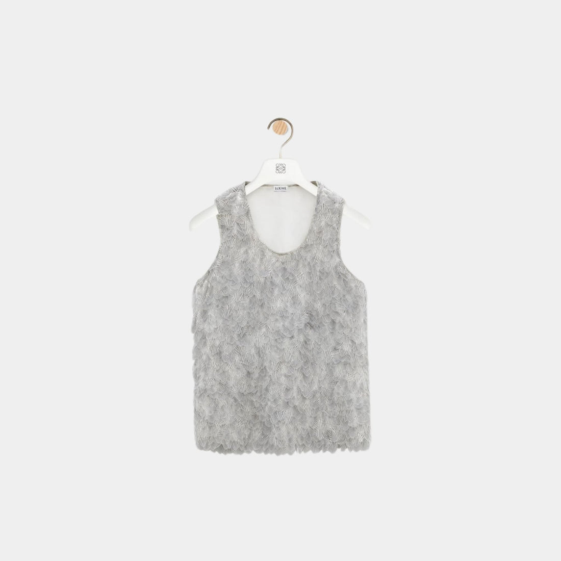 Embellished Tank Top in Viscose