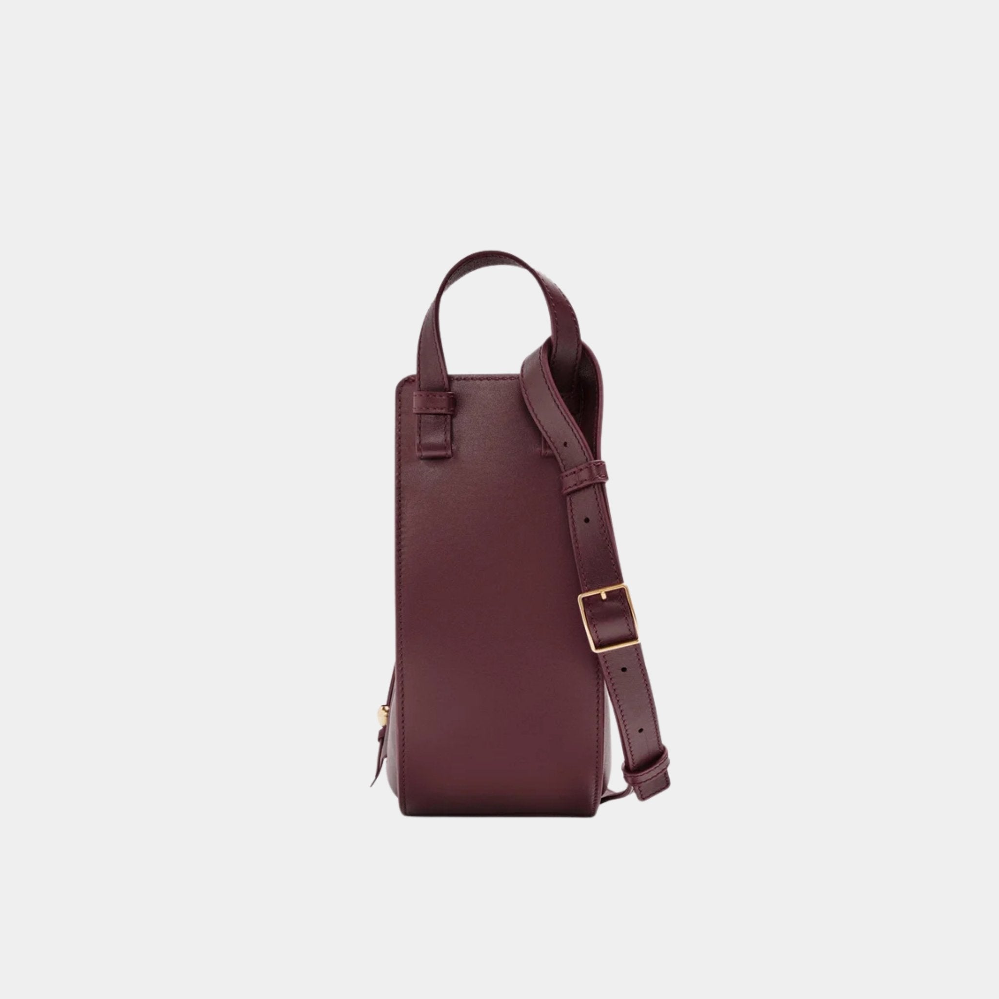 Hammock Slice Bag In Shiny Calfskin