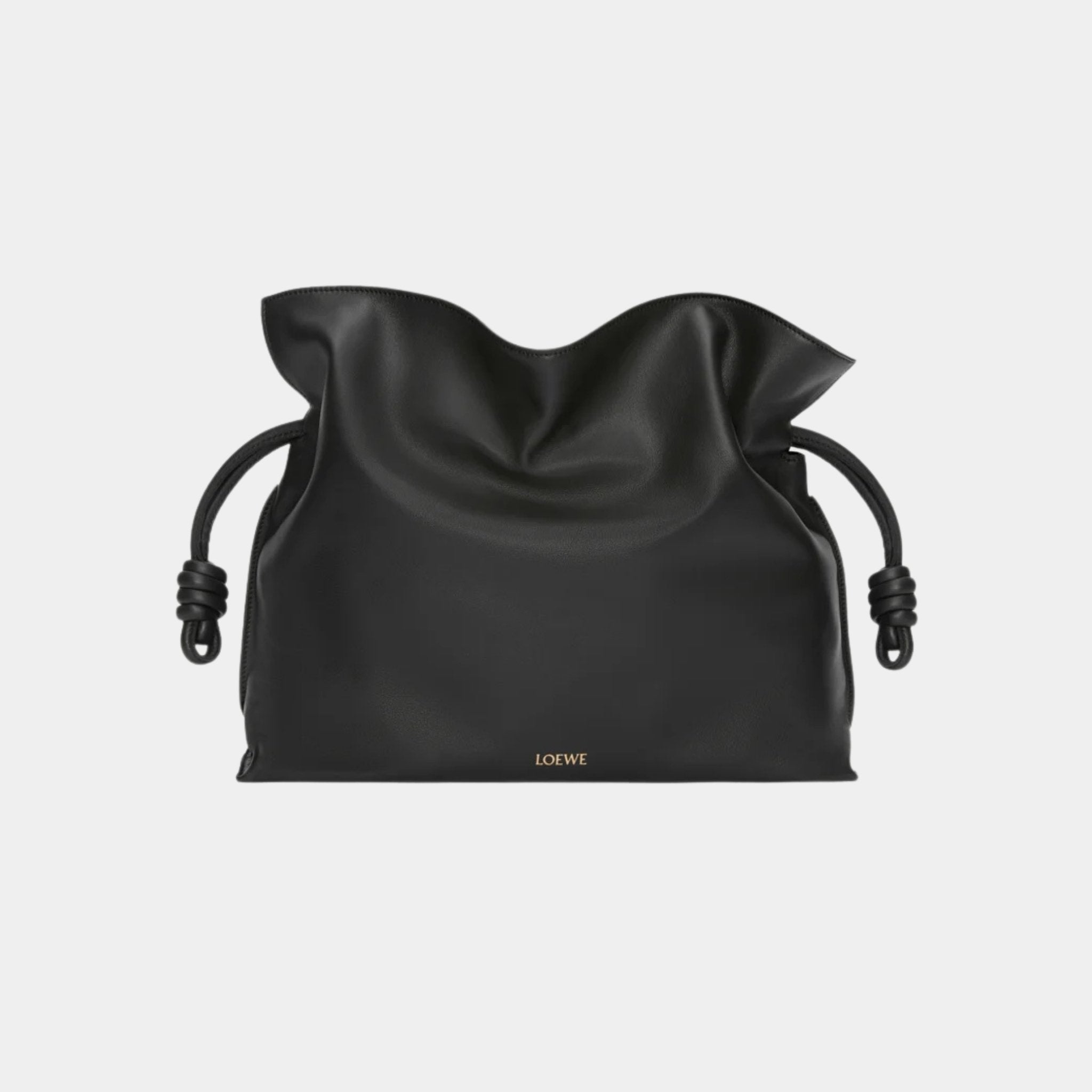 Large Flamenco Clutch Nappa Calf Leather