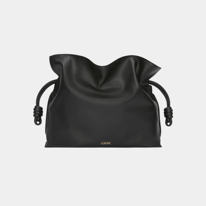 Large Flamenco Clutch Nappa Calf Leather