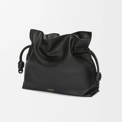Large Flamenco Clutch Nappa Calf Leather