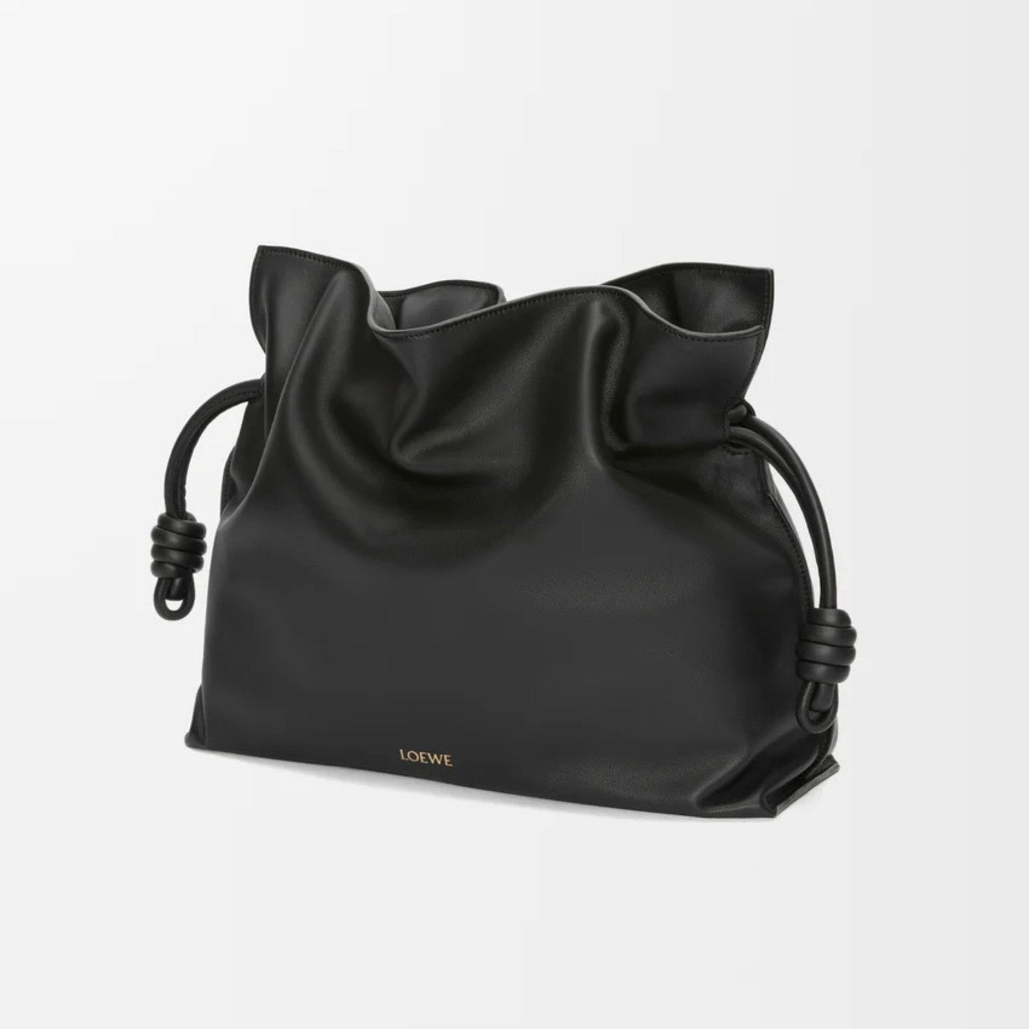 Large Flamenco Clutch Nappa Calf Leather