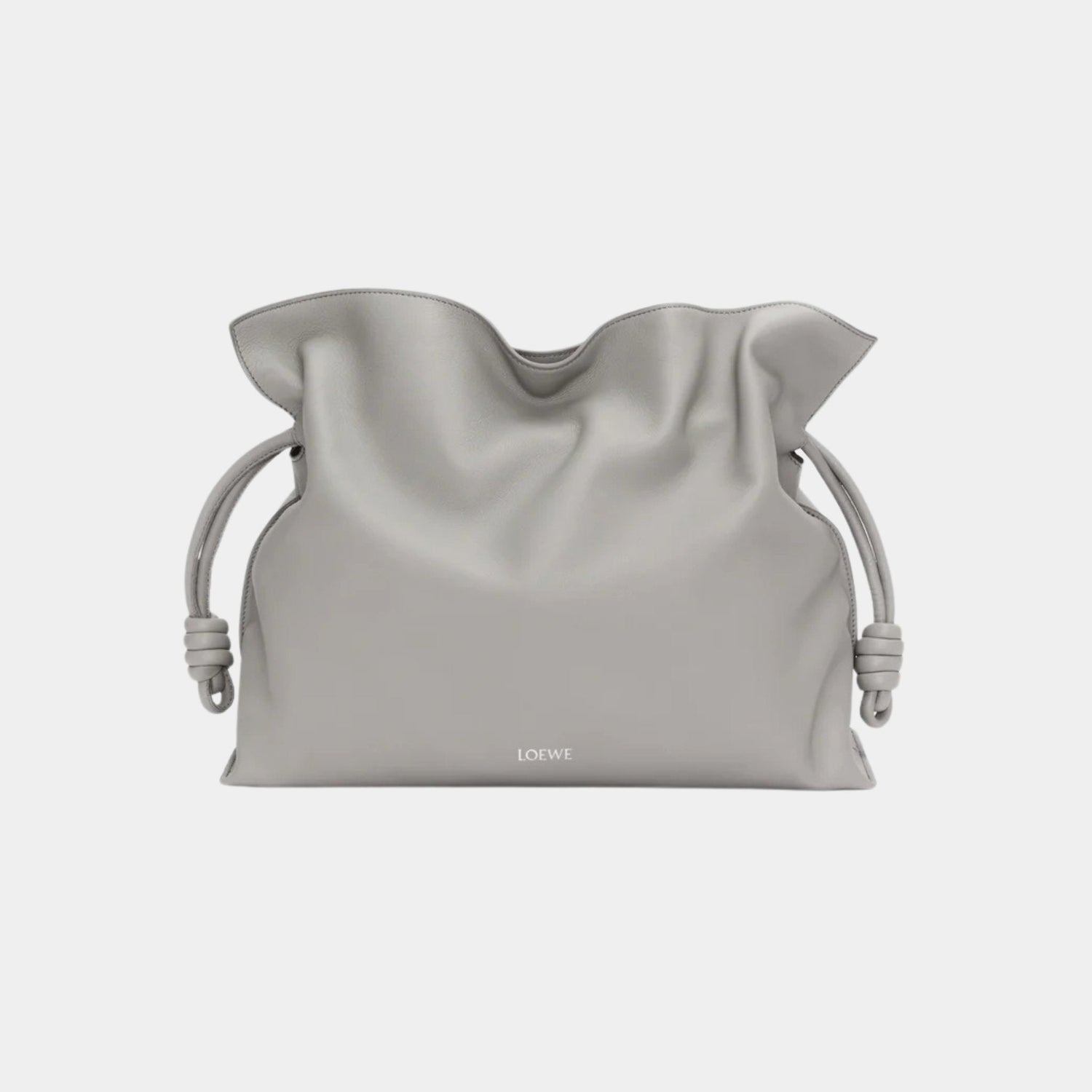 Large Flamenco Clutch Nappa Calf Leather