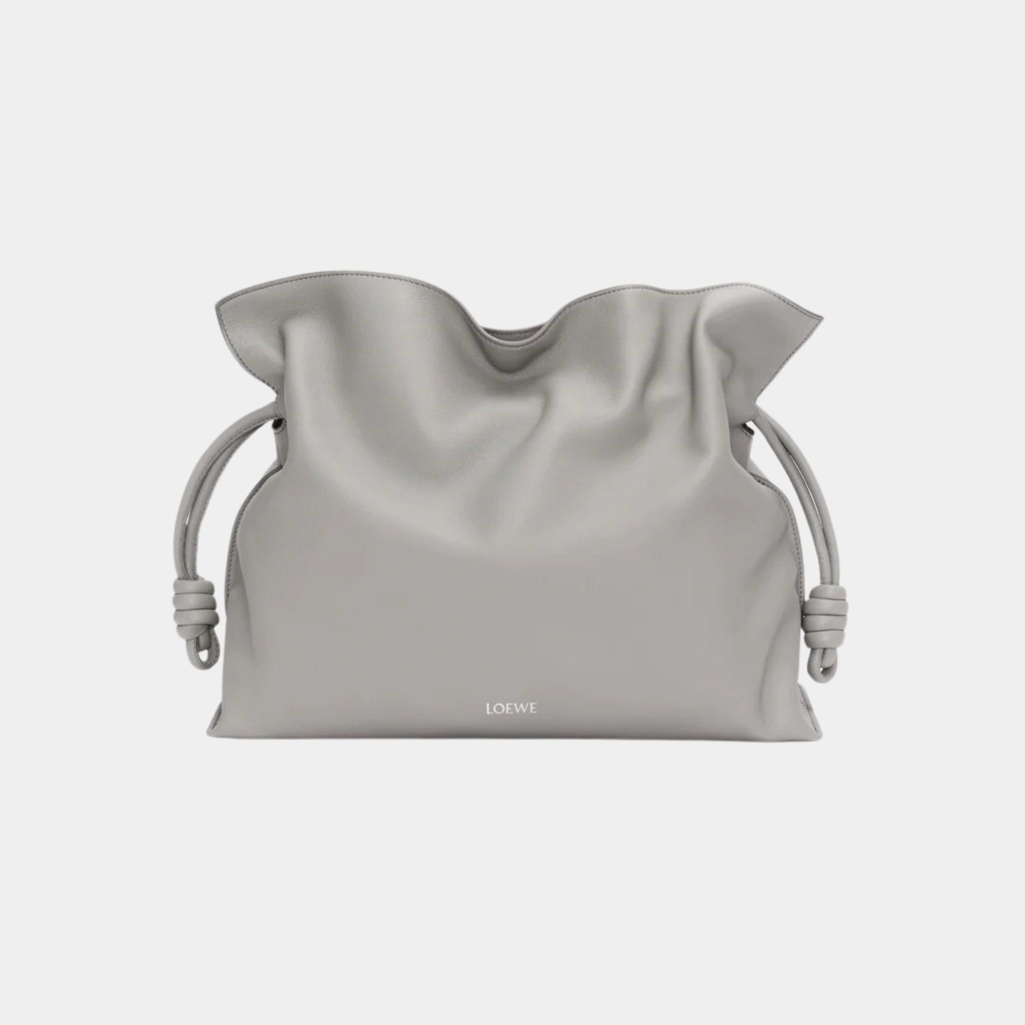 Large Flamenco Clutch Nappa Calf Leather