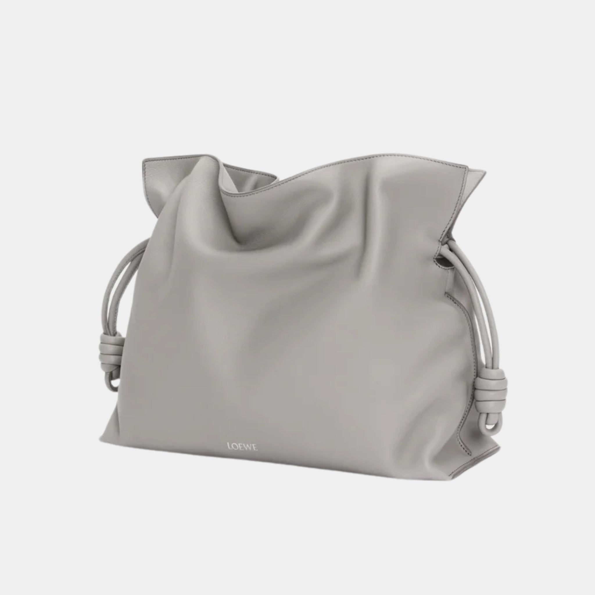 Large Flamenco Clutch Nappa Calf Leather