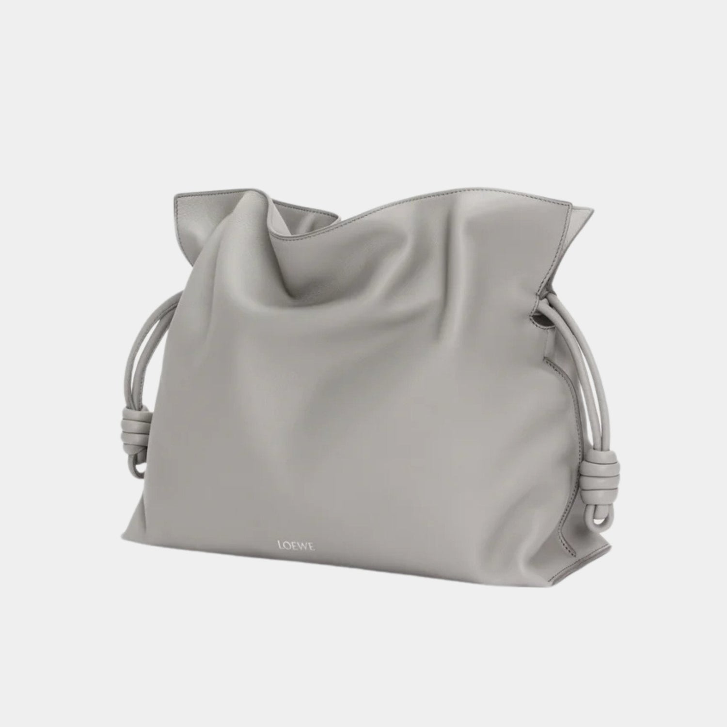 Large Flamenco Clutch Nappa Calf Leather