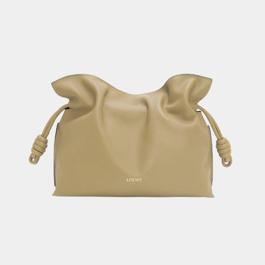 Medium-sized Flamenco Clutch Nappa Calf Leather