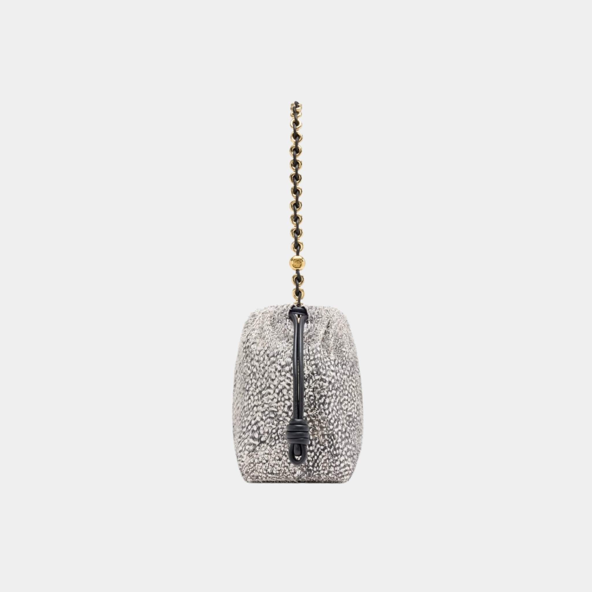 Medium Flamenco Purse Goatskin With Oversized Donut Chain