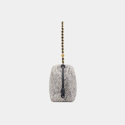 Medium Flamenco Purse Goatskin With Oversized Donut Chain
