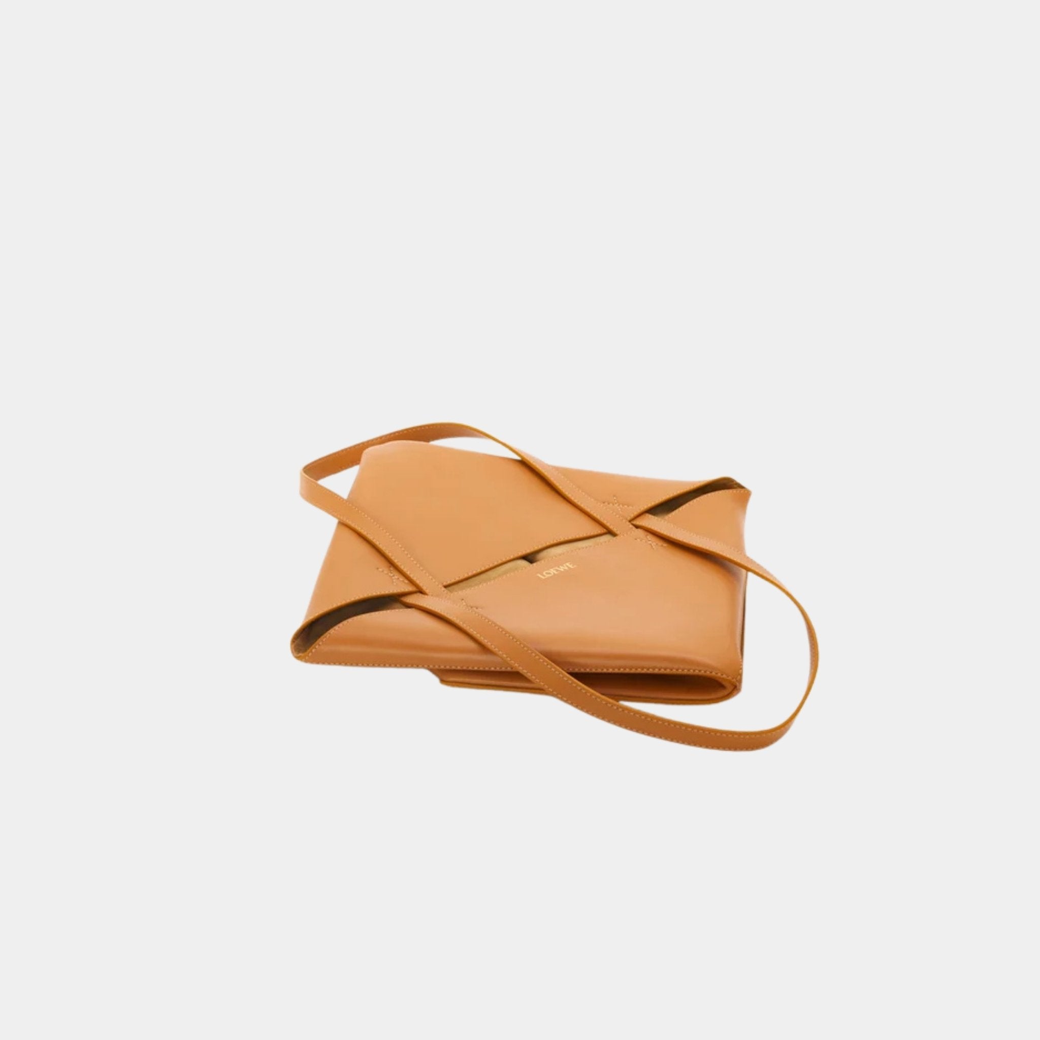 Medium Puzzle Fold Tote In Shiny Calfskin