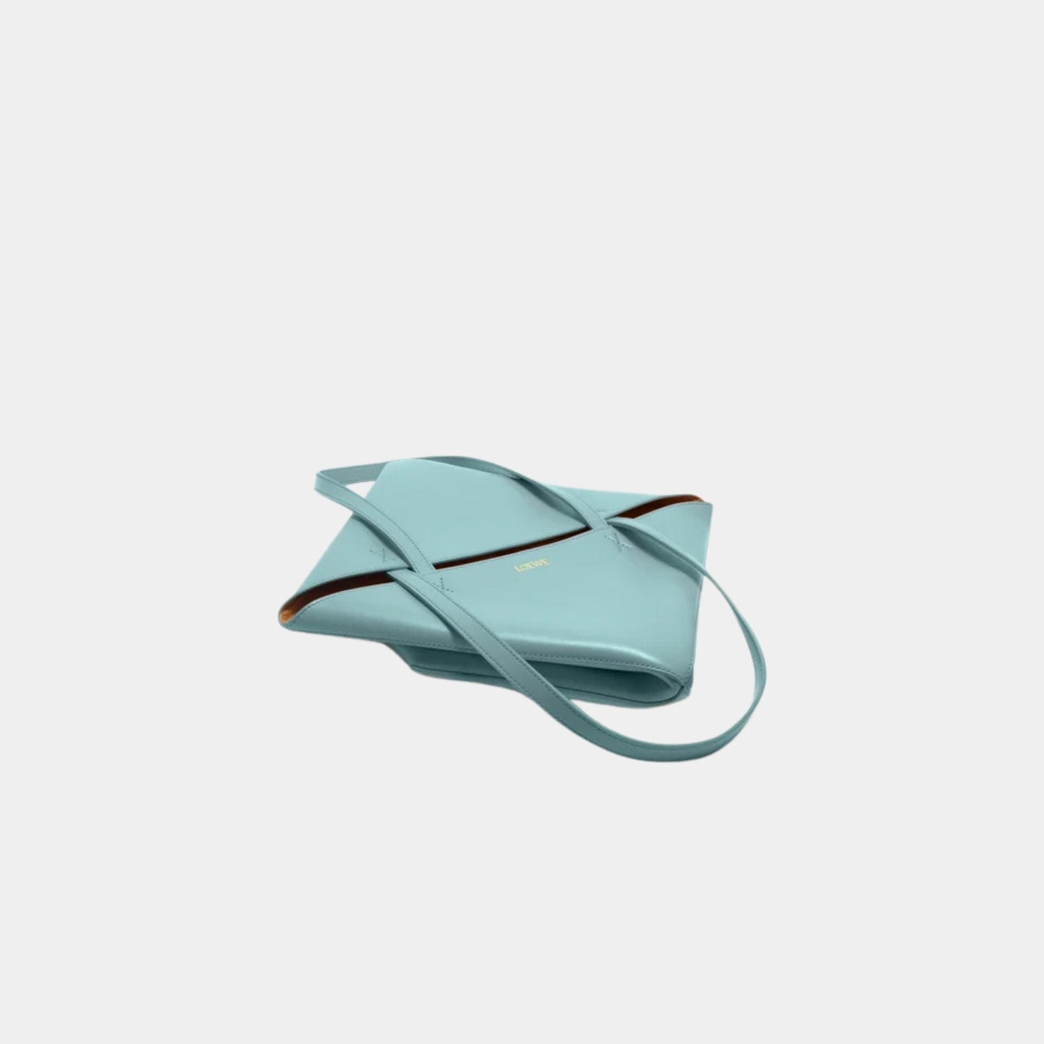 Medium Puzzle Fold Tote In Shiny Calfskin