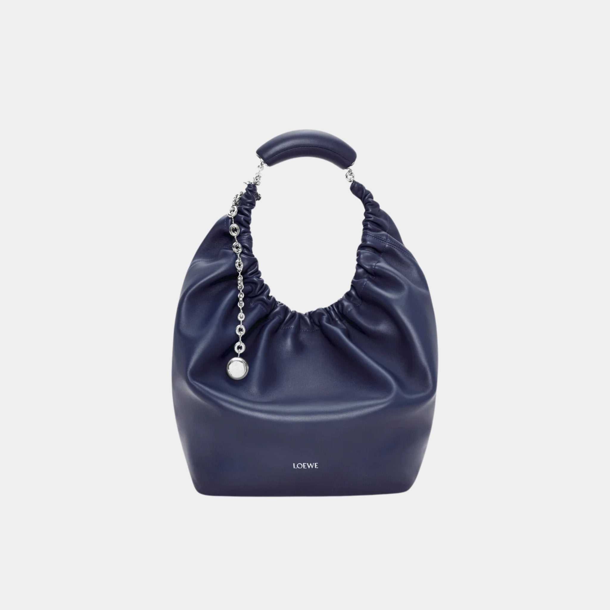 Medium-sized Squeeze Bag Velvety Nappa Lambskin
