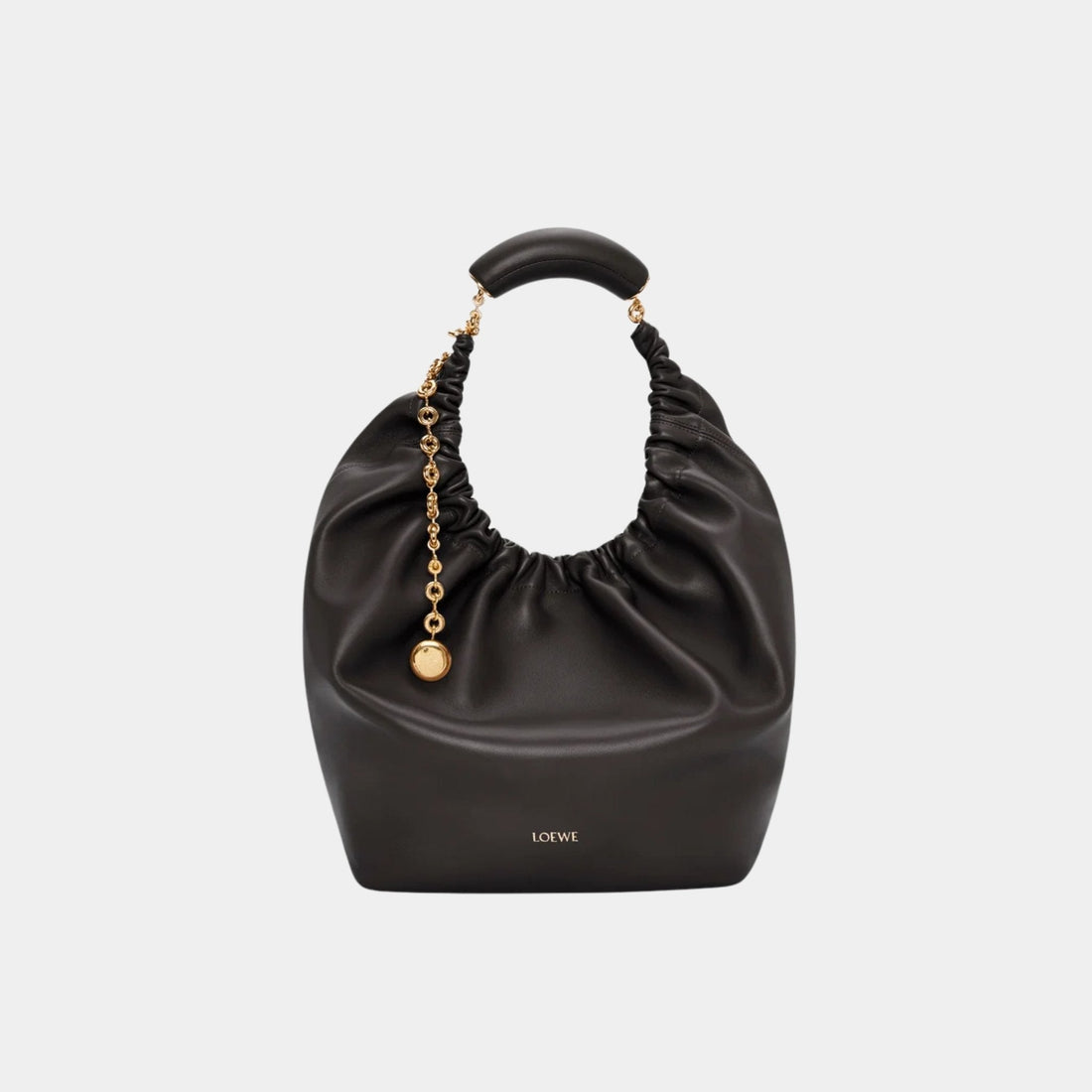 Medium-sized Squeeze Bag Velvety Nappa Lambskin