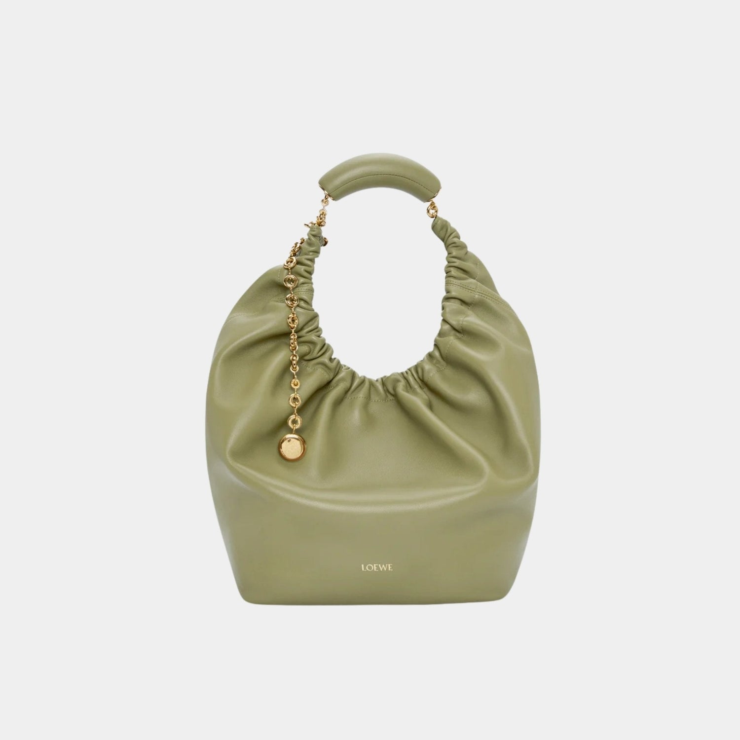 Medium-sized Squeeze Bag Velvety Nappa Lambskin