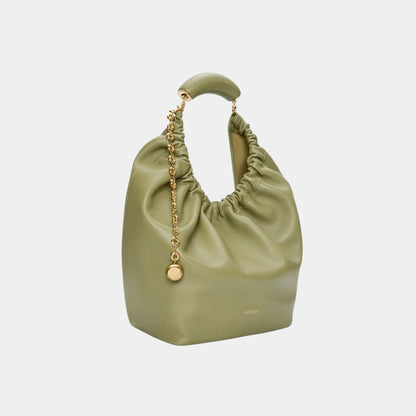 Medium-sized Squeeze Bag Velvety Nappa Lambskin