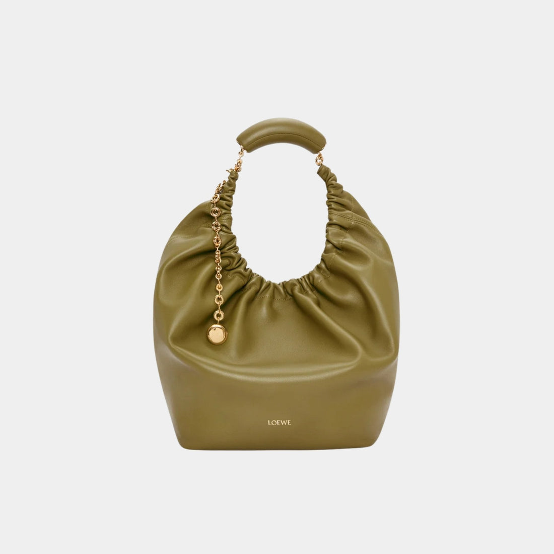 Medium-sized Squeeze Bag Velvety Nappa Lambskin