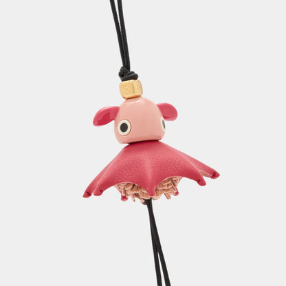 Pink Puzz Charm