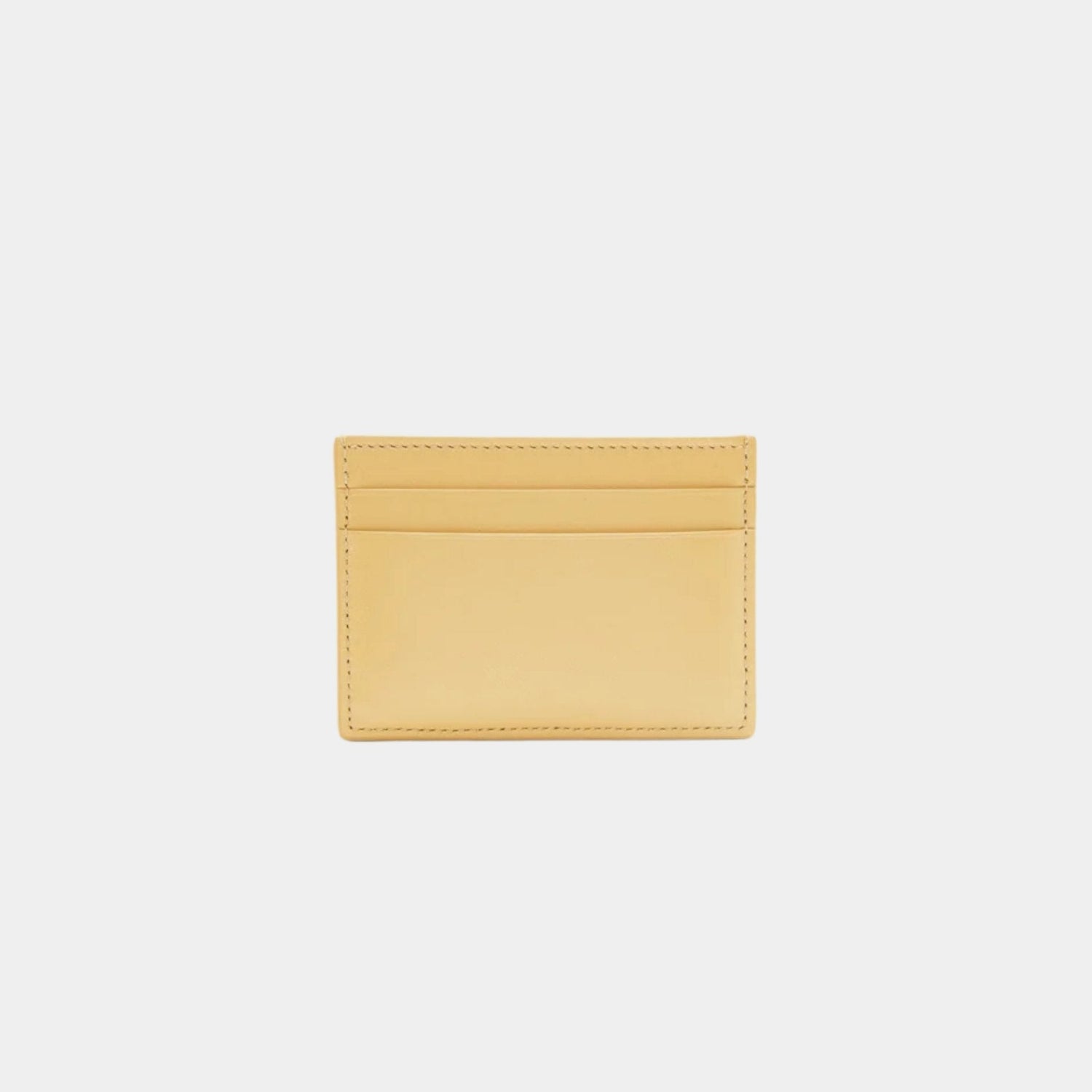 Puffer Anagram Plain Cardholder In Shiny Nappa Calfskin