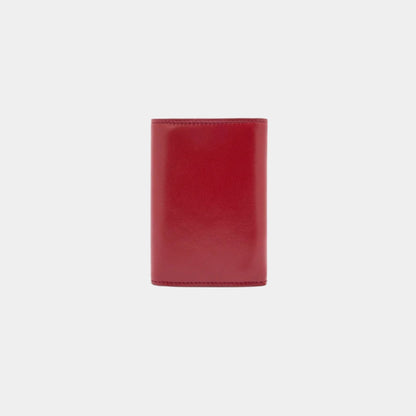 Puffer Anagram Small Vertical Wallet In Shiny Nappa Calfskin