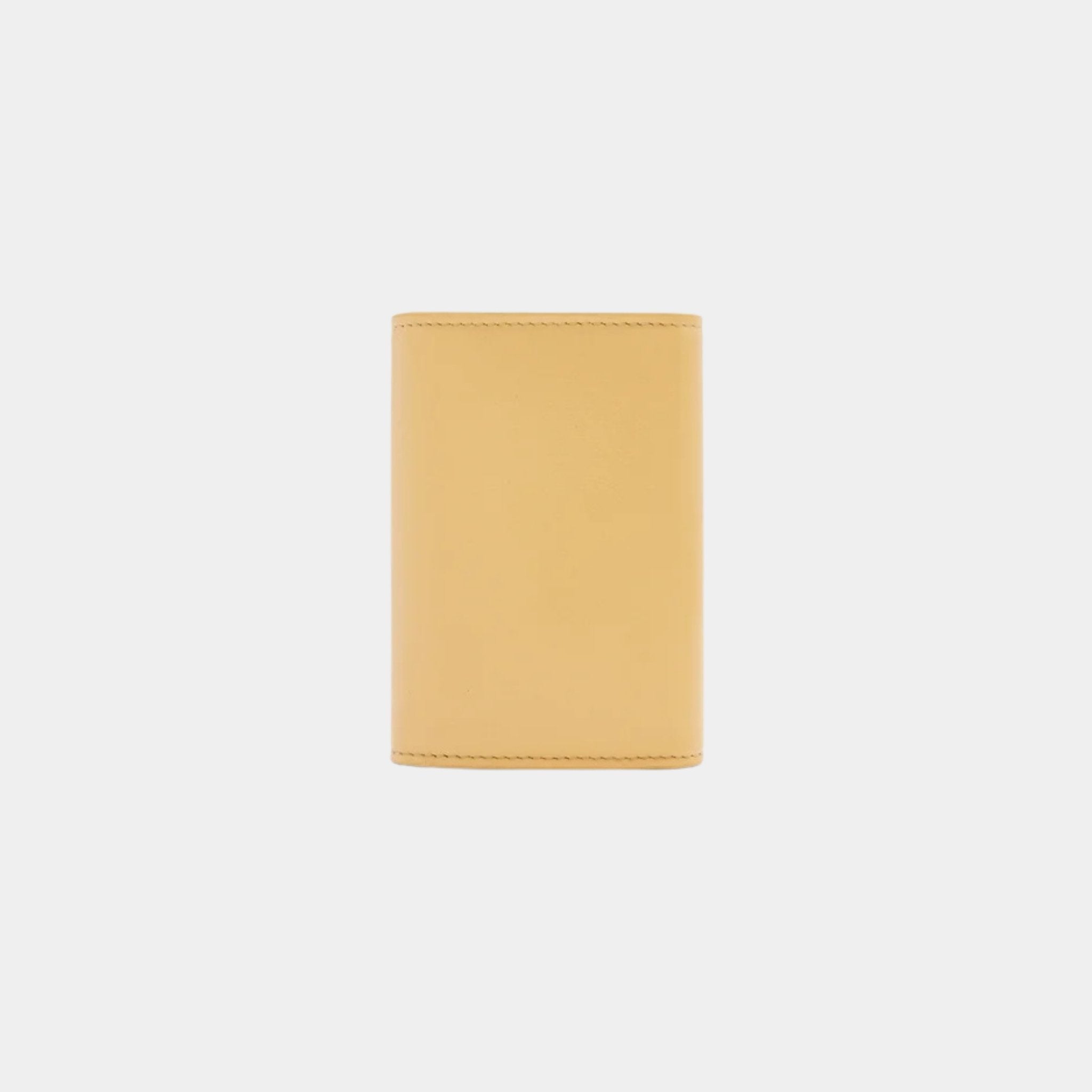Puffer Anagram Small Vertical Wallet In Shiny Nappa Calfskin