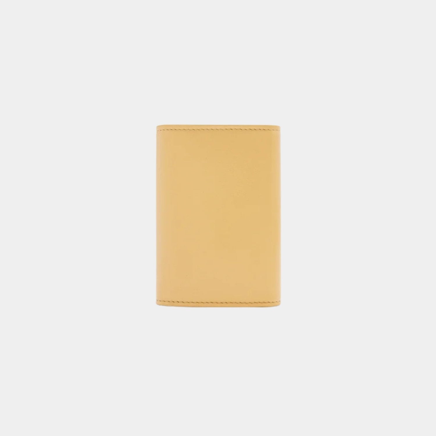 Puffer Anagram Small Vertical Wallet In Shiny Nappa Calfskin