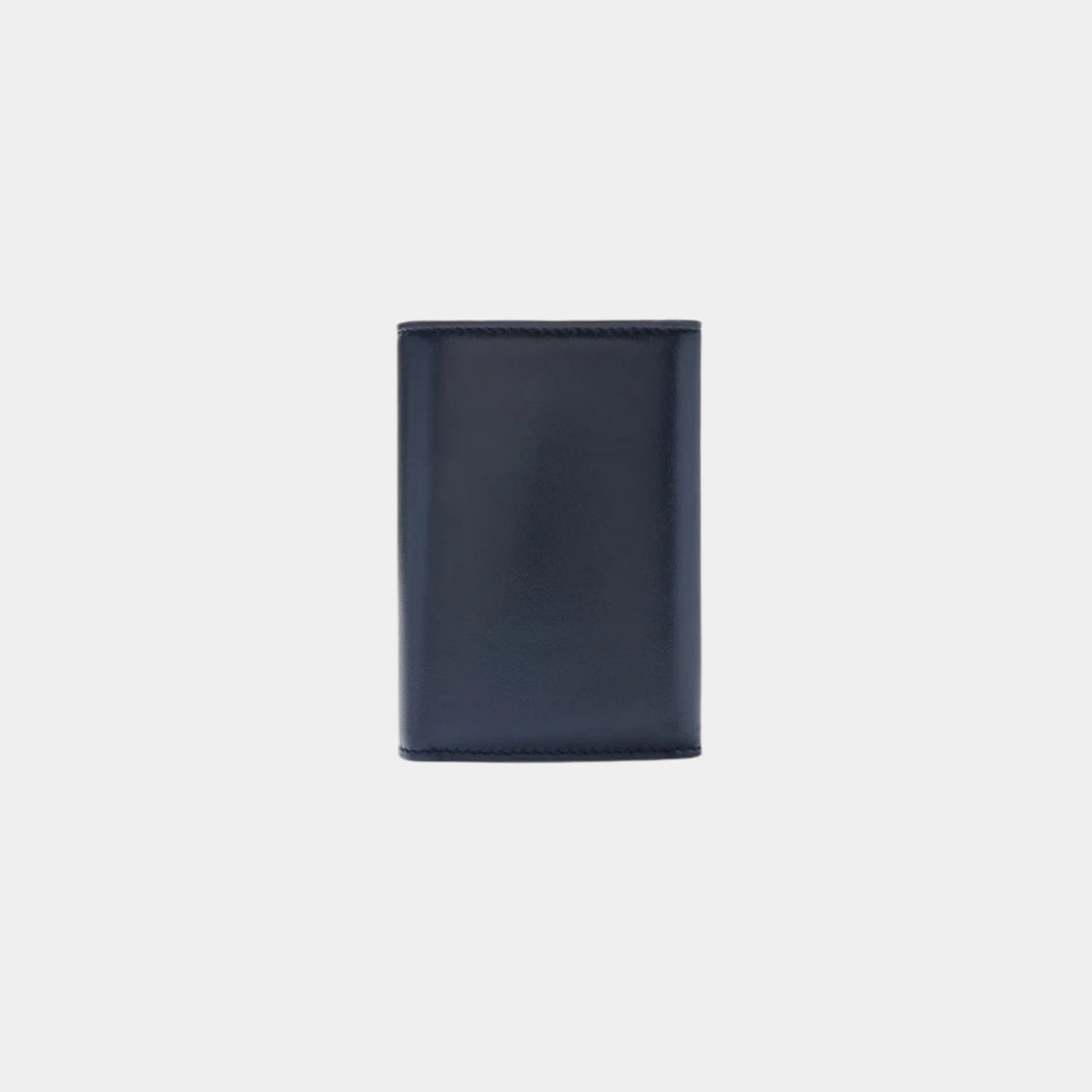 Puffer Anagram Small Vertical Wallet In Shiny Nappa Calfskin