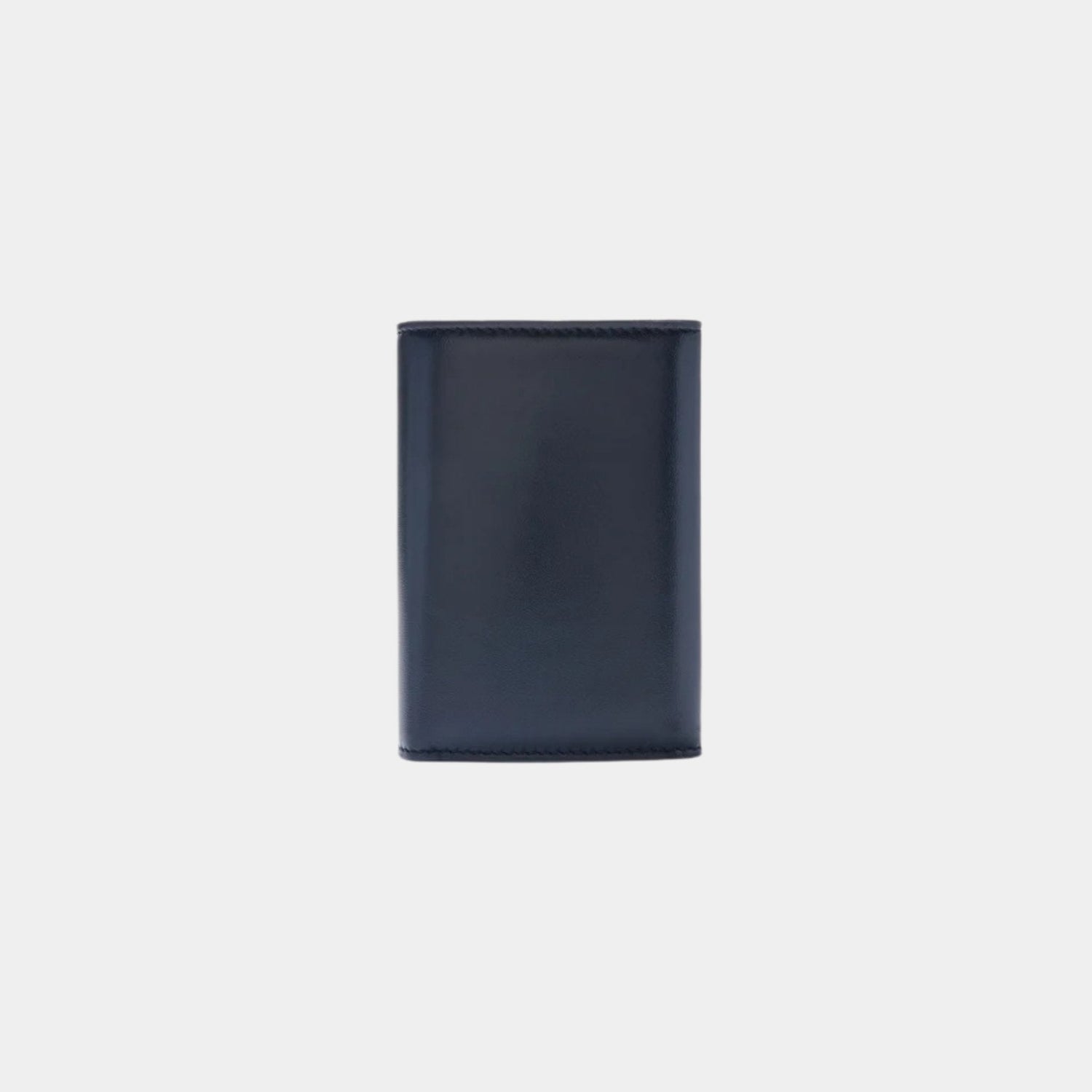 Puffer Anagram Small Vertical Wallet In Shiny Nappa Calfskin