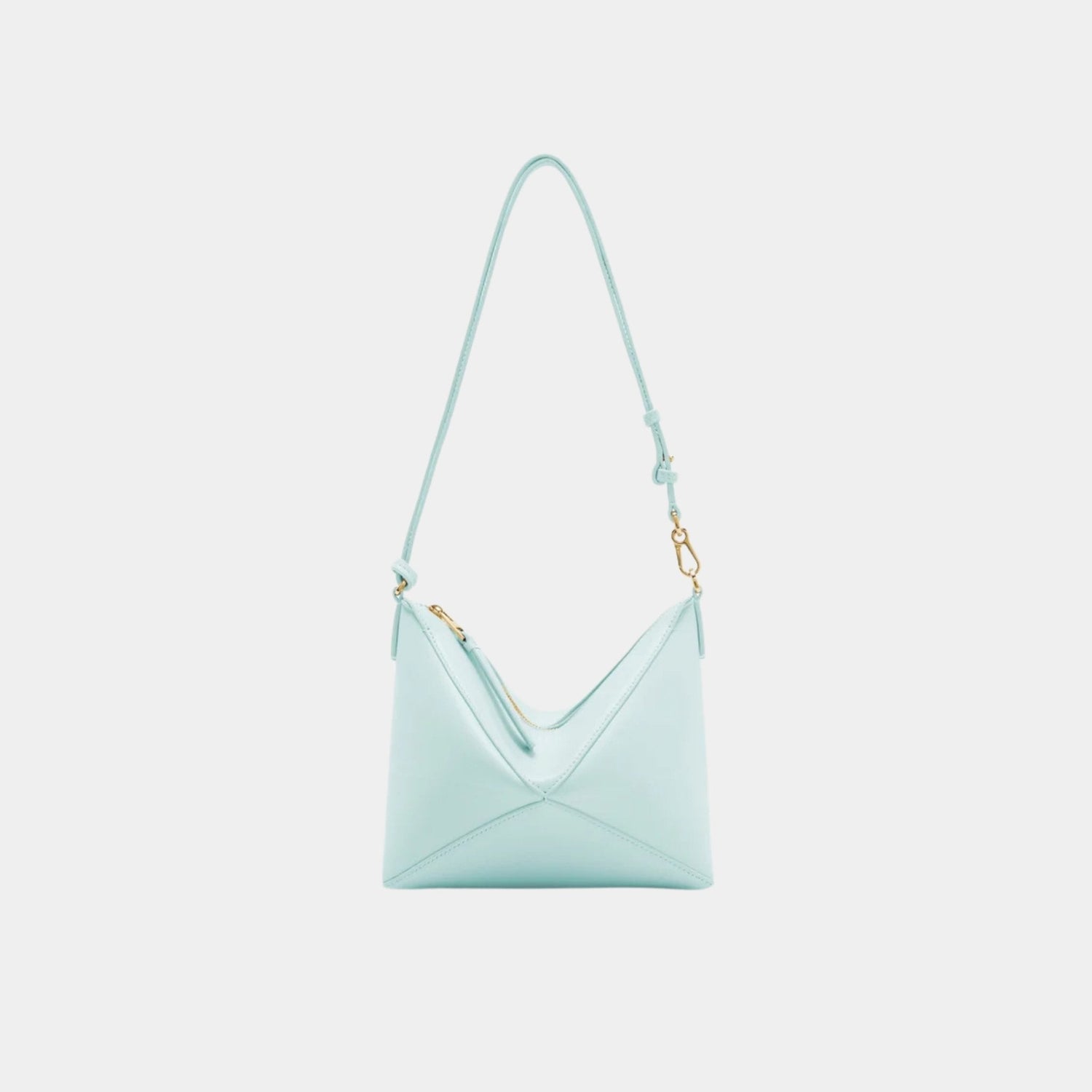 Puzzle Fold Pouch In Shiny Nappa Calfskin
