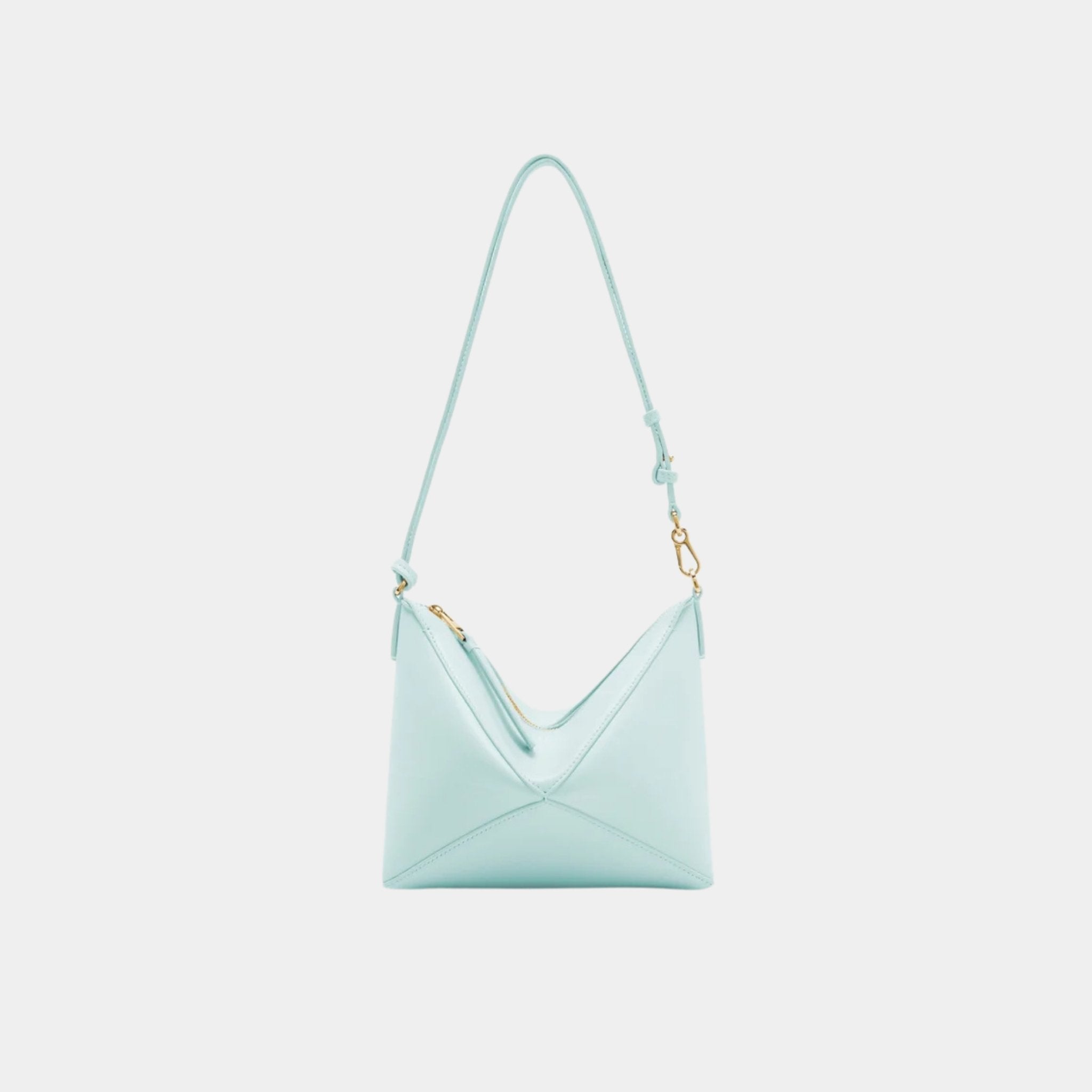 Puzzle Fold Pouch In Shiny Nappa Calfskin