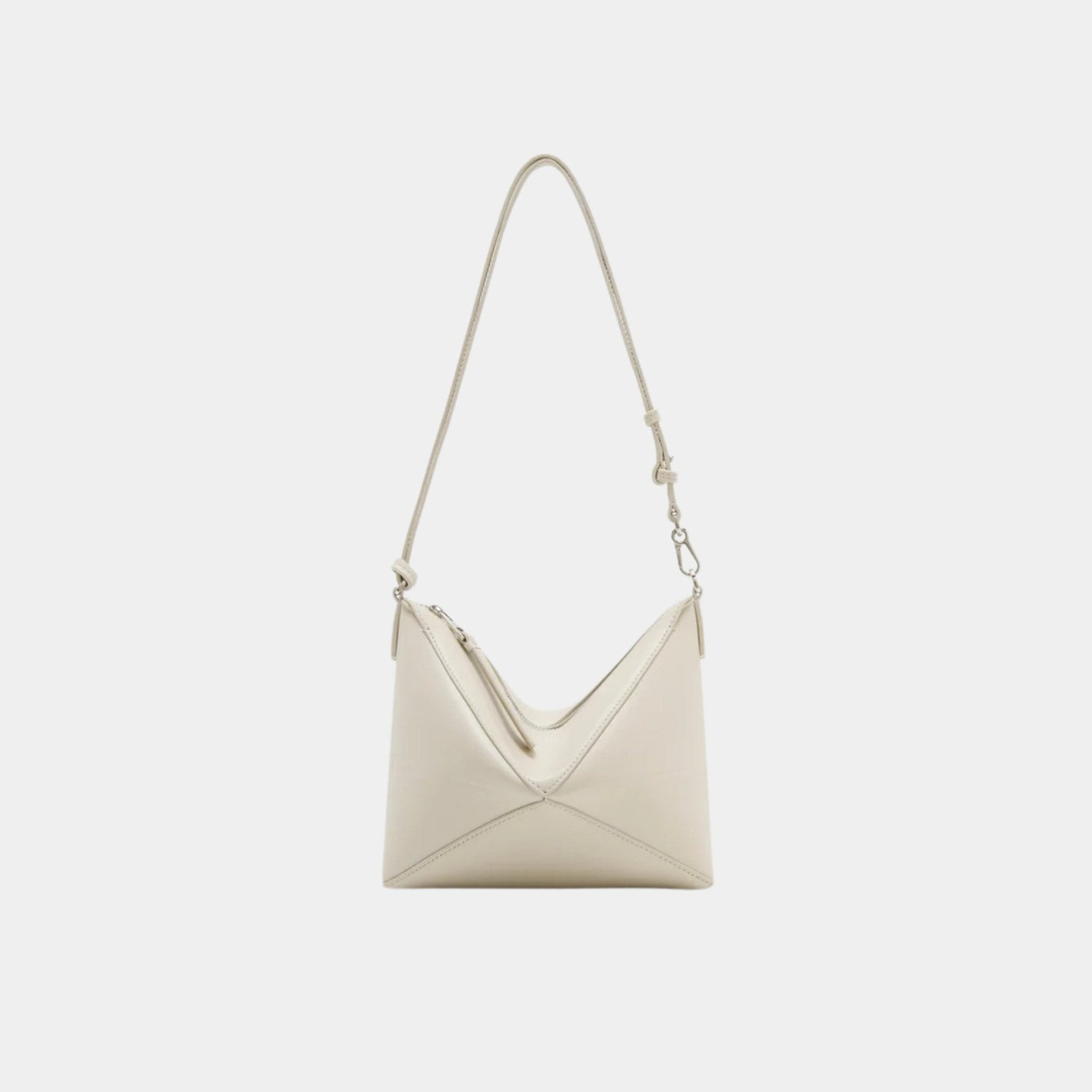 Puzzle Fold Pouch In Shiny Nappa Calfskin
