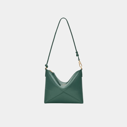 Puzzle Fold Pouch In Shiny Nappa Calfskin