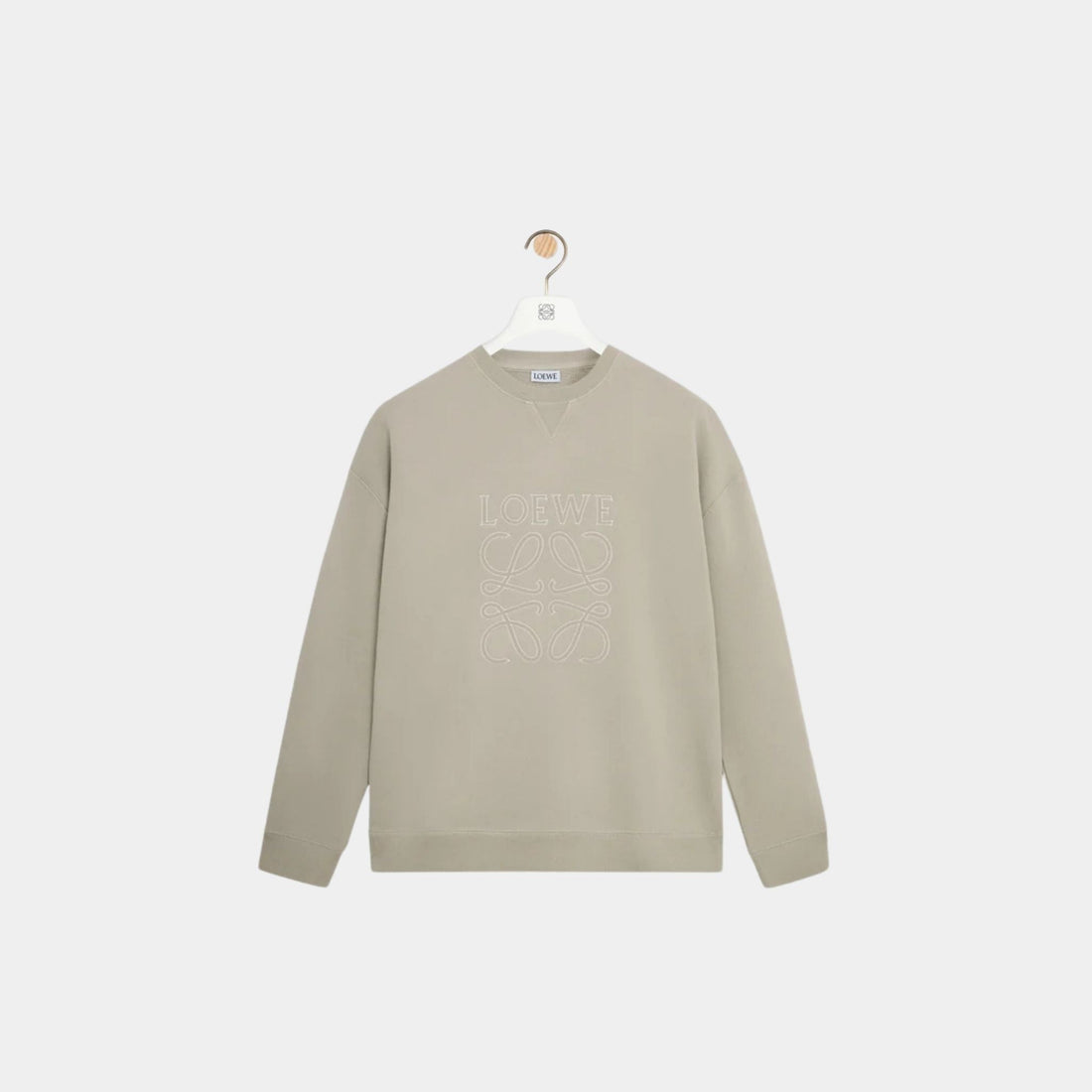 Regular Fit Sweatshirt in Cotton with LOEWE Anagram Applique