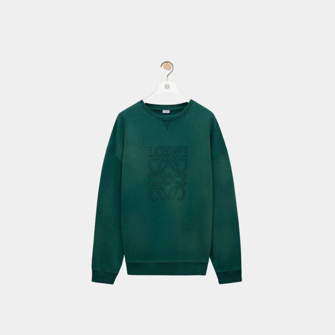 Regular Fit Sweatshirt in Cotton with LOEWE Anagram Applique
