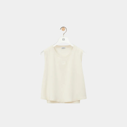 Sleeveless Sweater in Wool