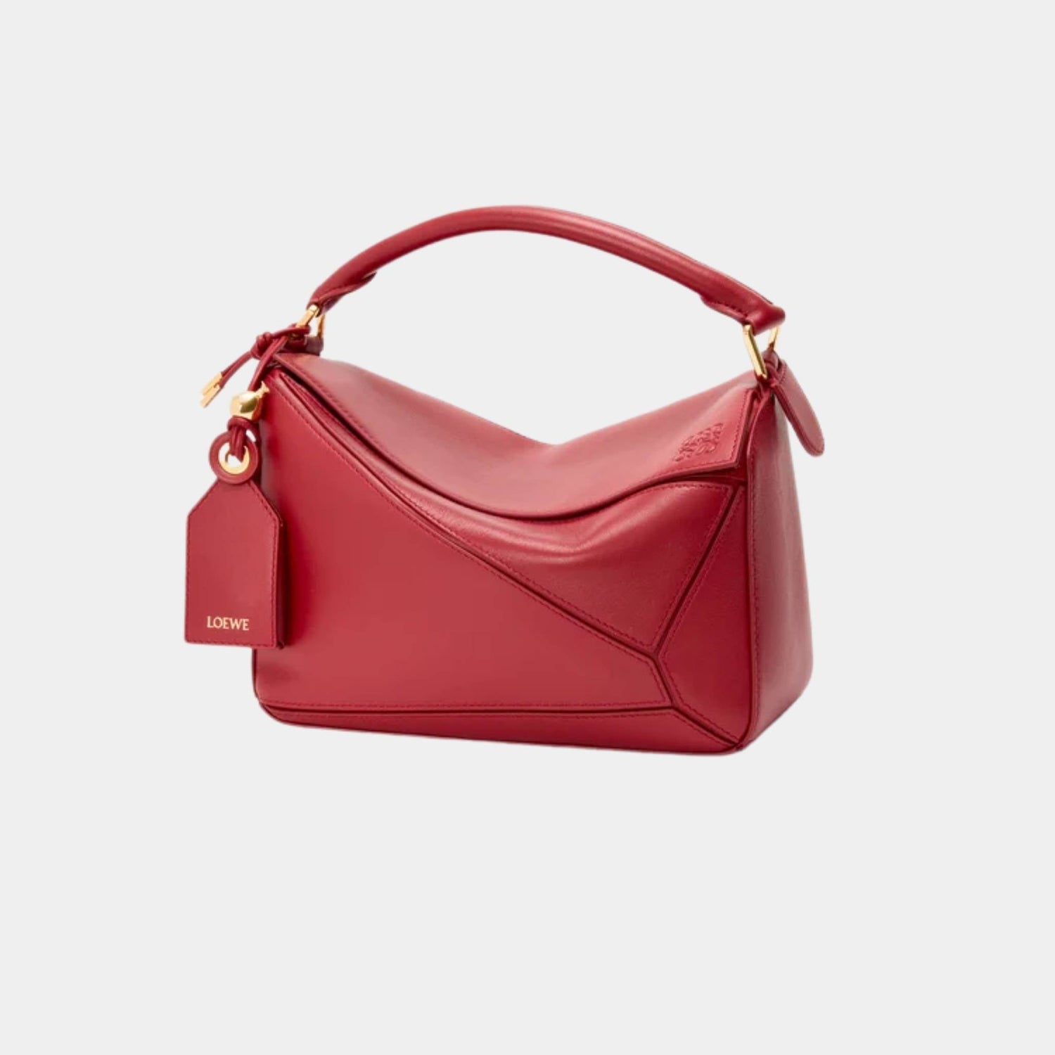 Small Featherlight Puzzle Bag In Nappa Lambskin