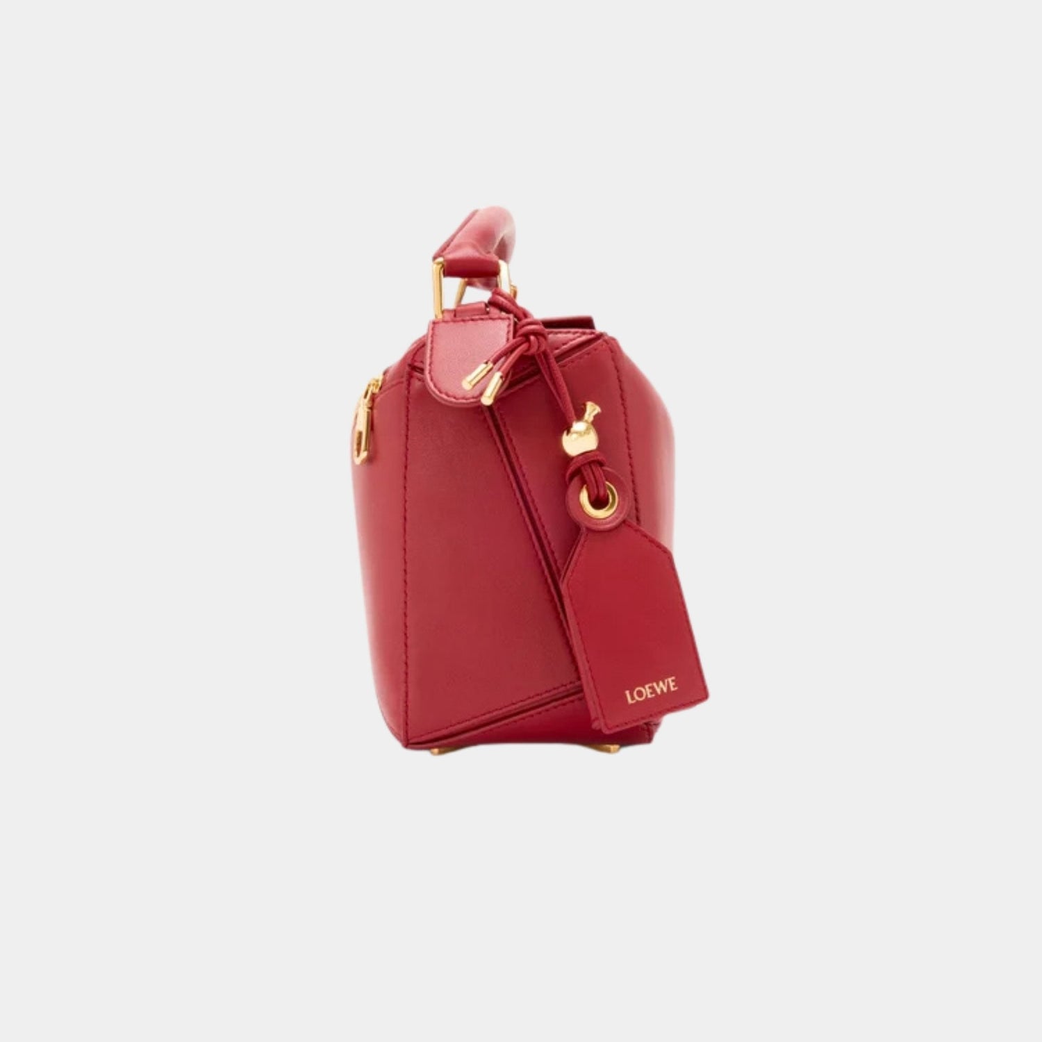 Small Featherlight Puzzle Bag In Nappa Lambskin
