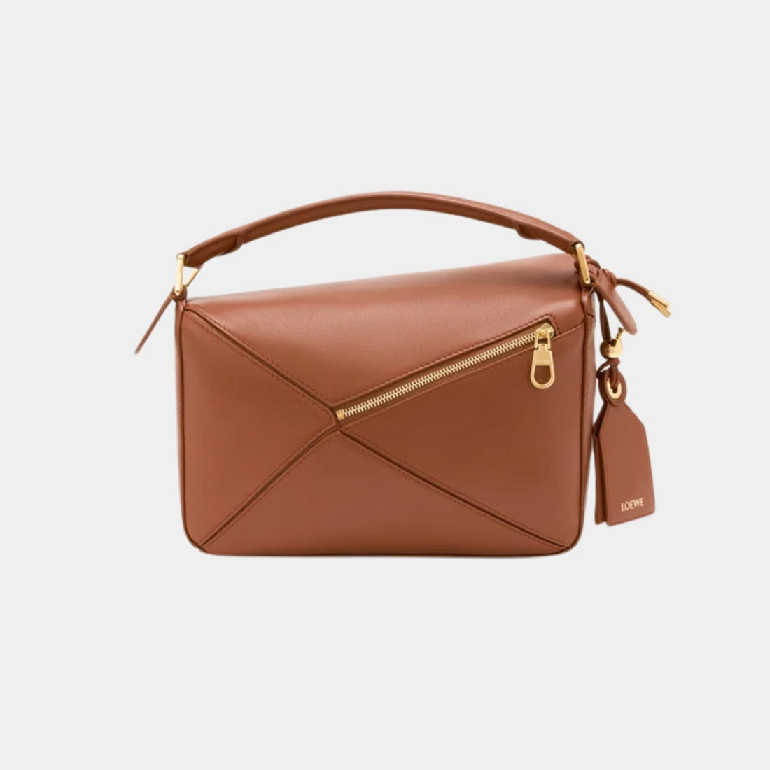 Small Featherlight Puzzle Bag In Nappa Lambskin